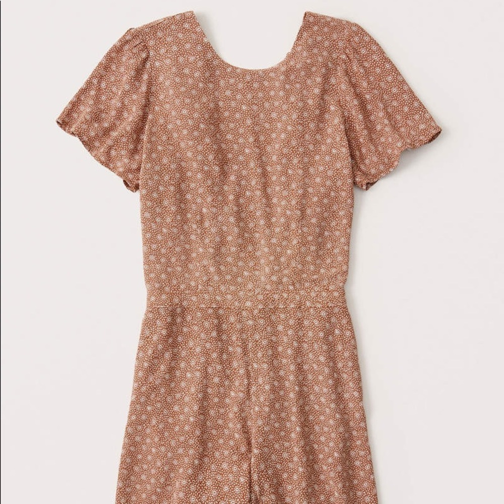 Open back romper
